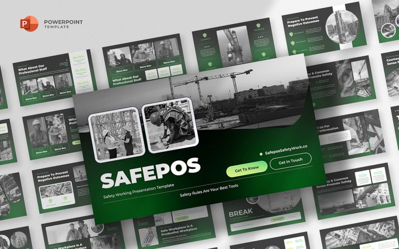 safepos workplace safety powerpoint template original