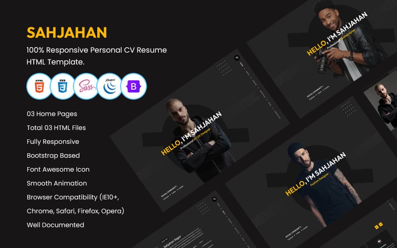 sahjahan personal cvresume template original