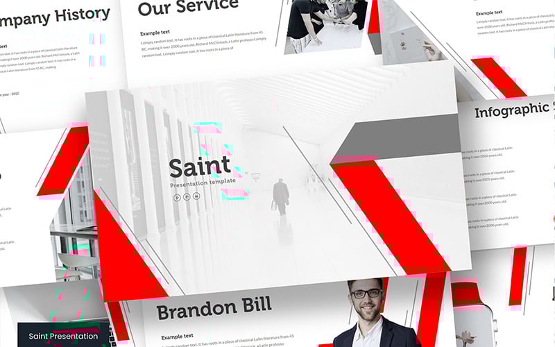 saint powerpoint template original