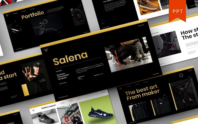 salena business powerpoint template original