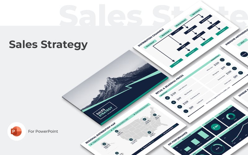 sales strategy powerpoint template original
