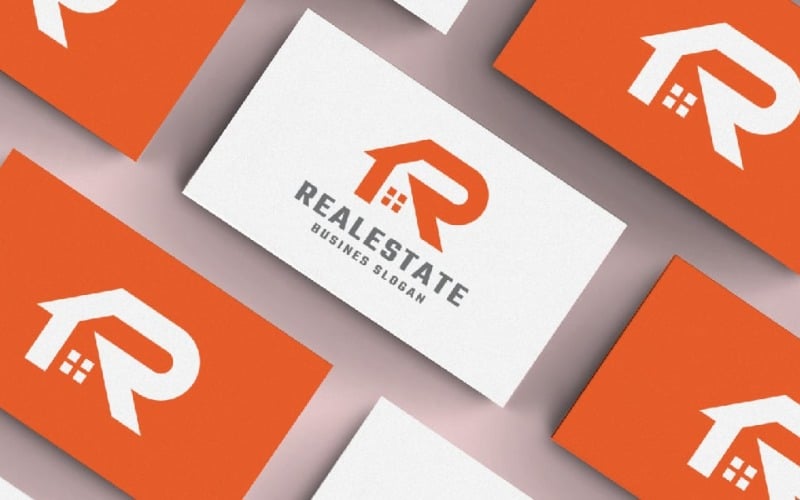 saller real estate letter r logo original