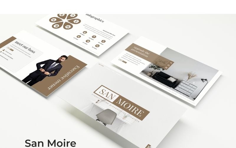 san moire powerpoint template original