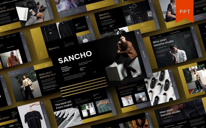 sancho business powerpoint template original