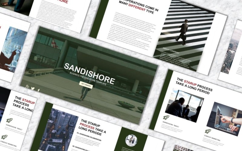 sandishore powerpoint template original