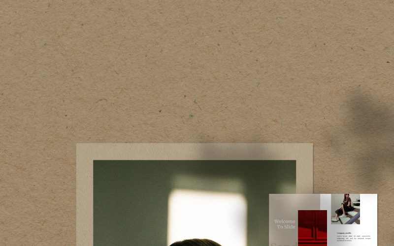 sandy powerpoint template original