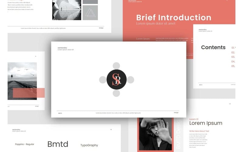 santoraisu powerpoint presentation template original