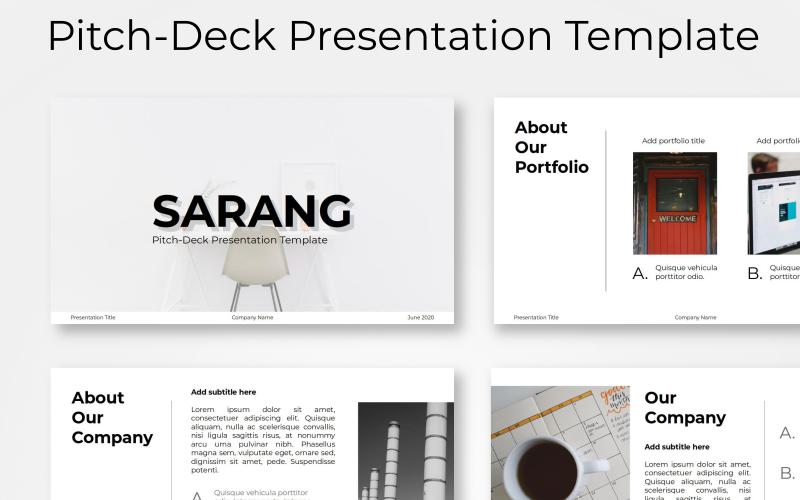 sarang pitch deck powerpoint template original