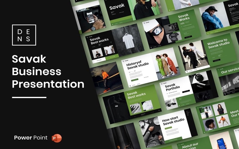 savak business powerpoint template original