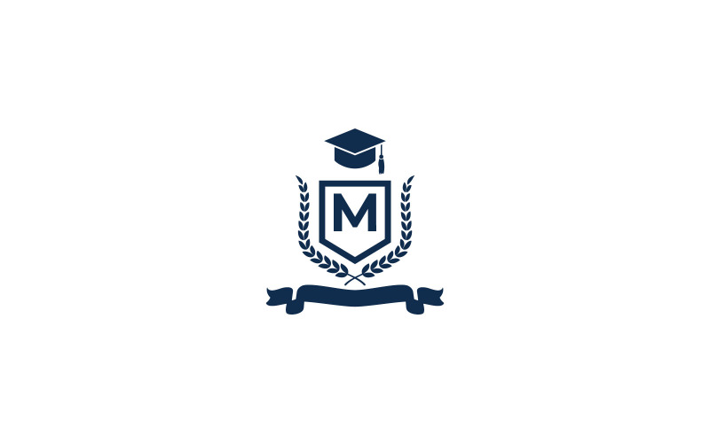 school collage education logo design template original