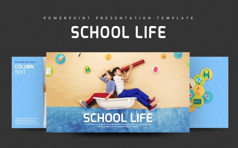 school life ppt powerpoint template original