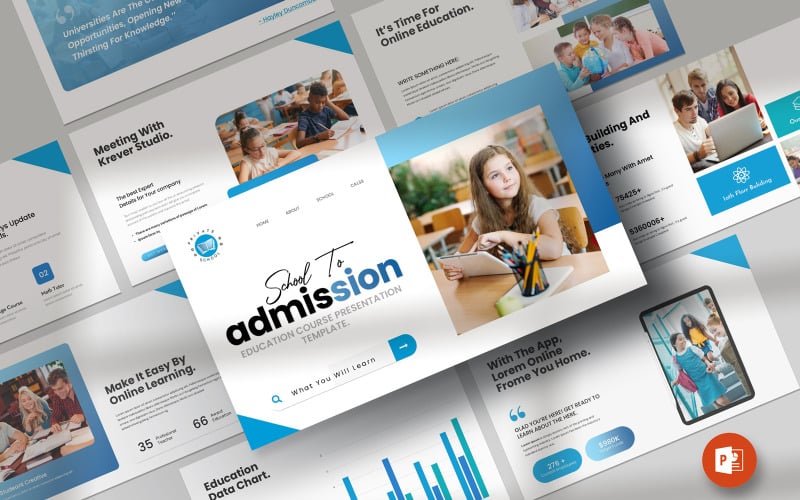 school of admission presentation template original