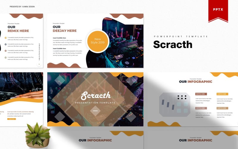 scracth powerpoint template original