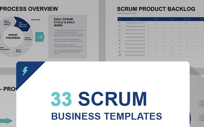scrum model ppt powerpoint template original