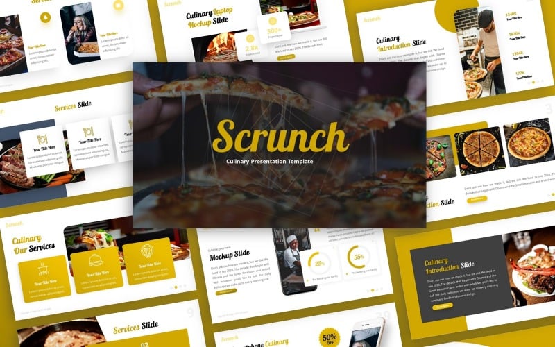 scrunch culinary multipurpose powerpointtemplate original