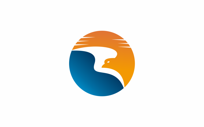 sea eagle logo template original