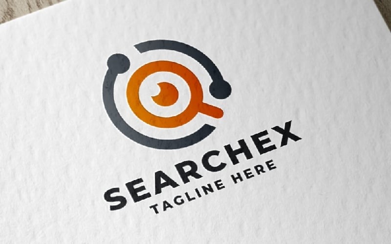 search ai pro logo template original