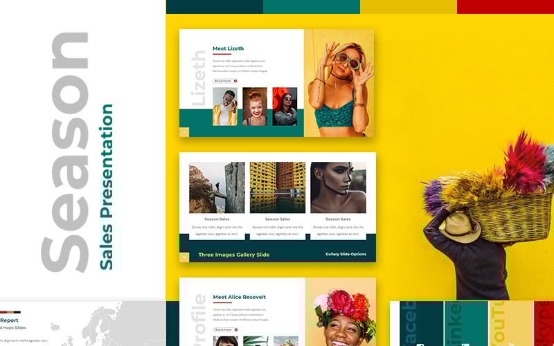 season sales powerpoint template original