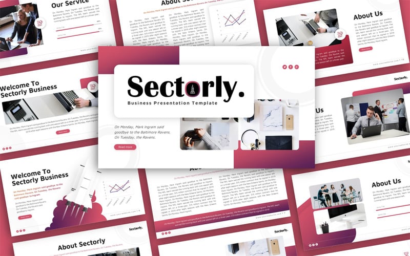 sectorly business multipurpose presentation template original