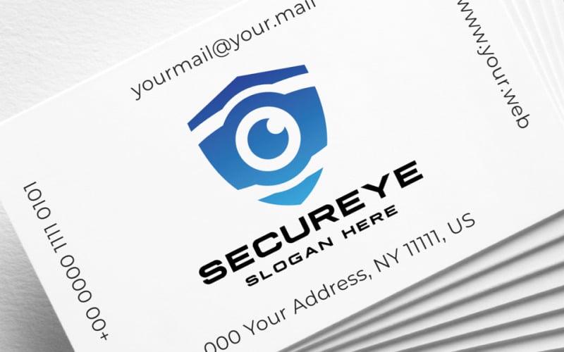 secure eye professional logo temp original