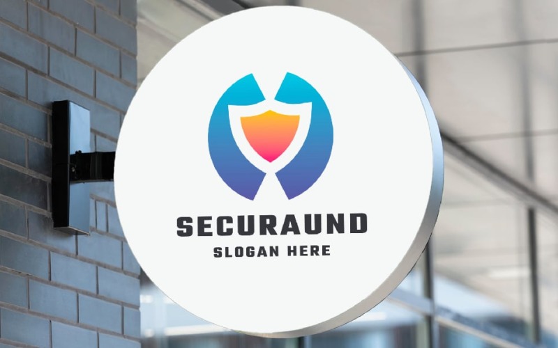 secure shield araund logo original