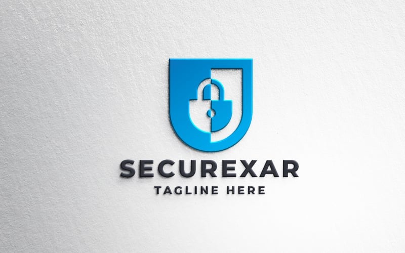 securexar logo pro template original