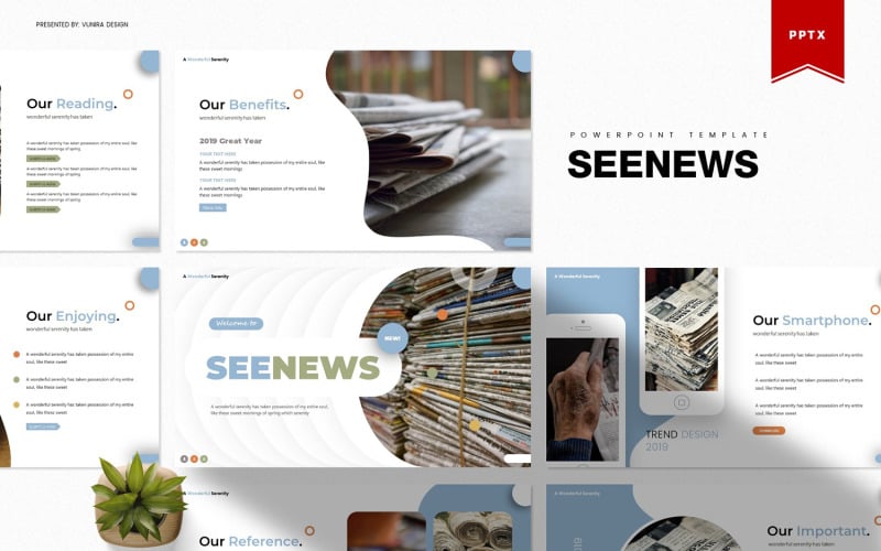 seenews powerpoint template original