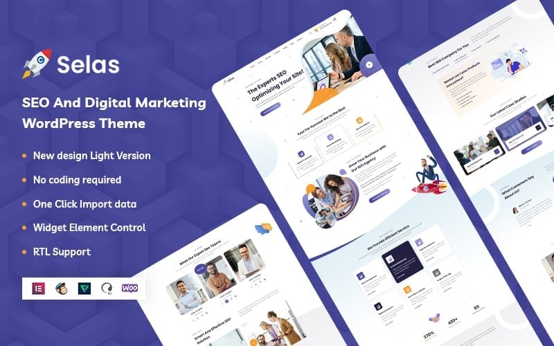selas seo and digital marketing wordpress theme original
