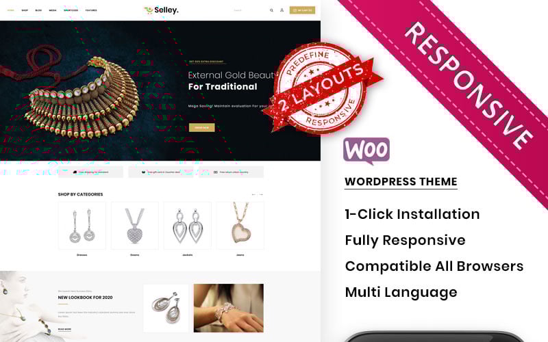 selley multipurpose premium responsive woocommerce theme original