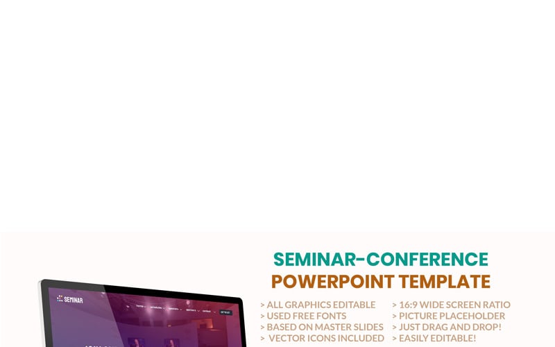 seminar conference powerpoint template original