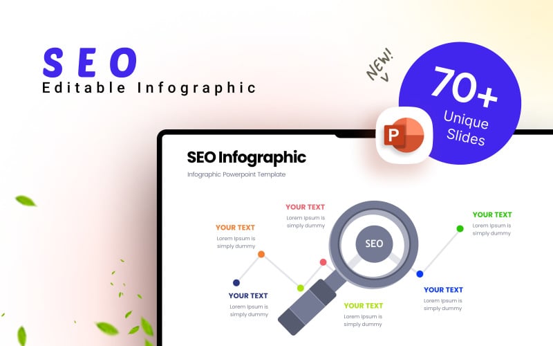 seo business infographic presentation template original