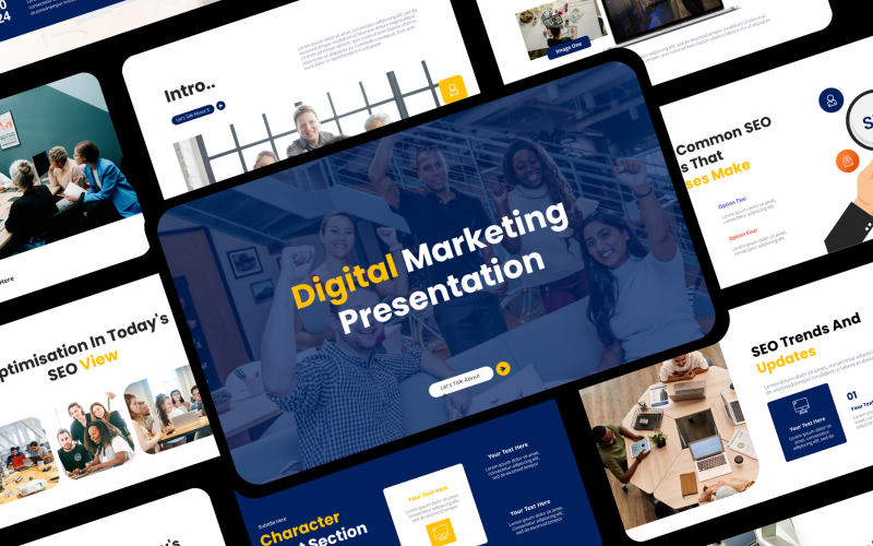 seo marketing powerpoint presentation original