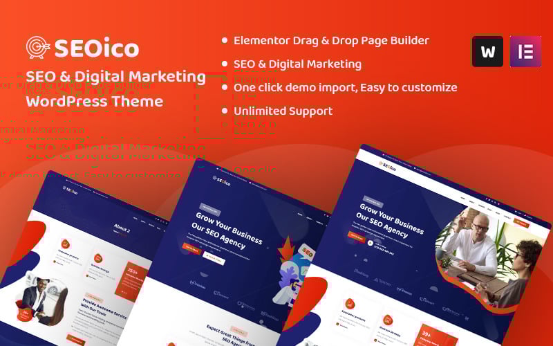 seoico seo amp digital marketing wordpress theme original