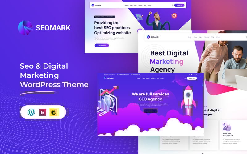 seomark seo and digital marketing agency wordpress theme original