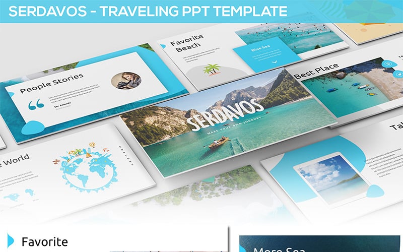 serdavos traveling powerpoint template original