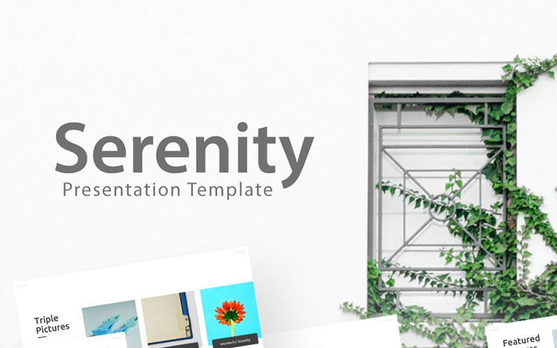 serenity business powerpoint template original