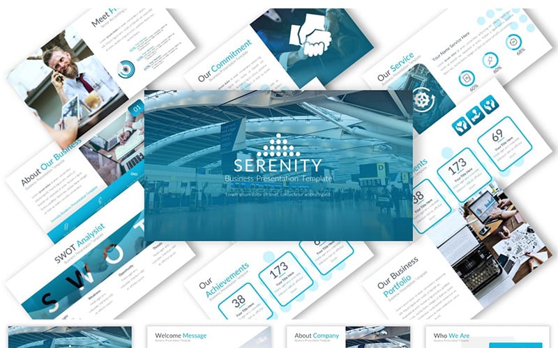 serenity powerpoint template original