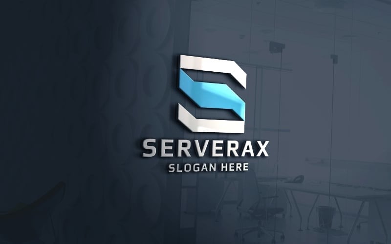 server tech letter s logo original