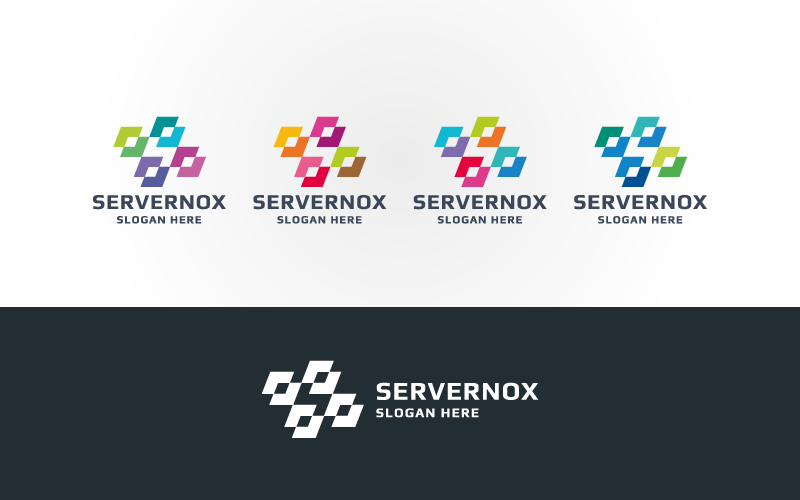 servernox letter s logo original