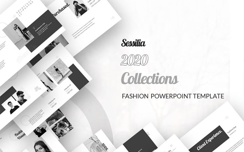 sessilia fashion powerpoint template original