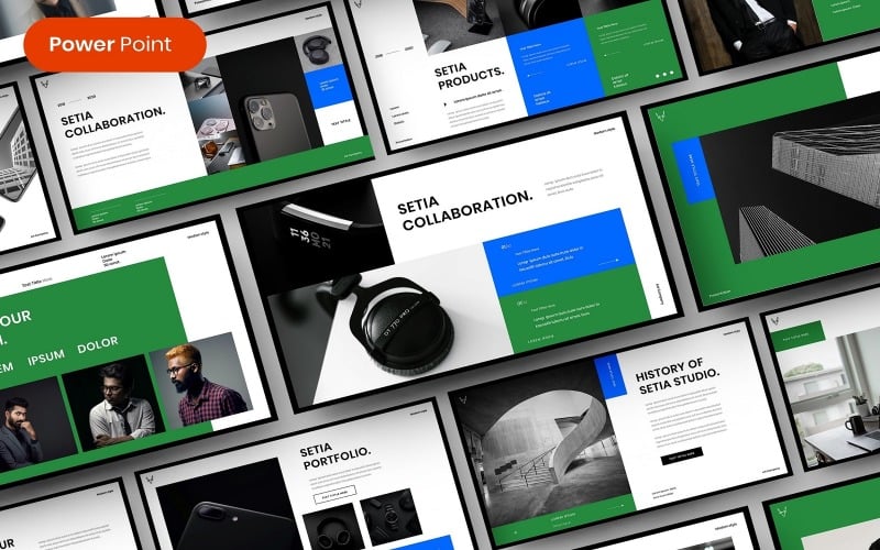setia busines powerpoint template original