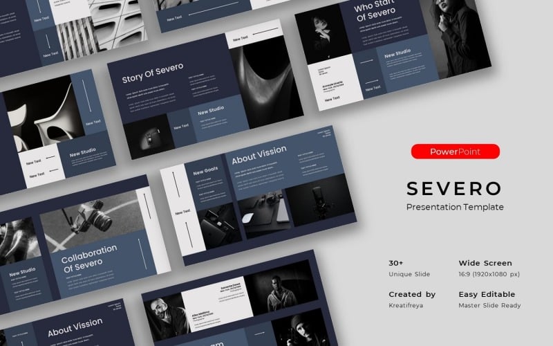 severo business powerpoint template original