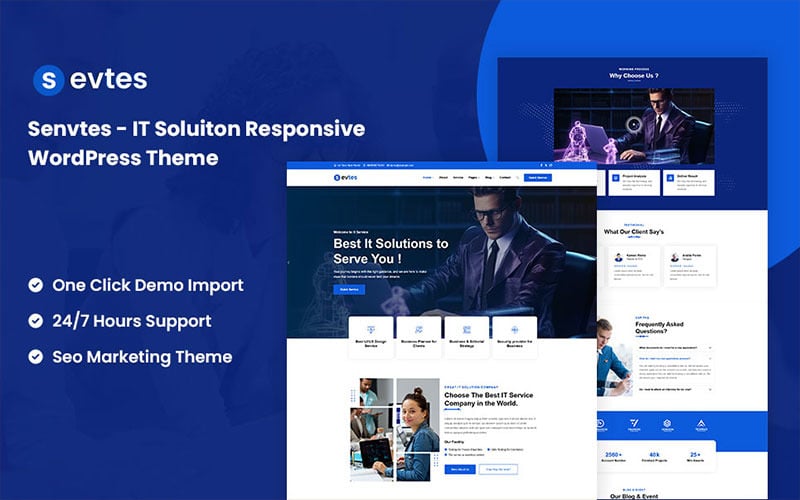 sevtes it solution responsive wordpress theme original