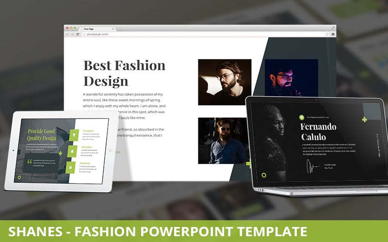 shanes fashion powerpoint template original