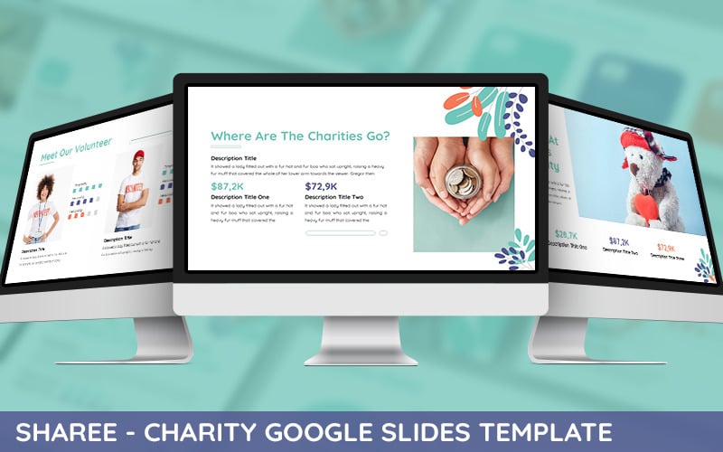 sharee charity powerpoint template original