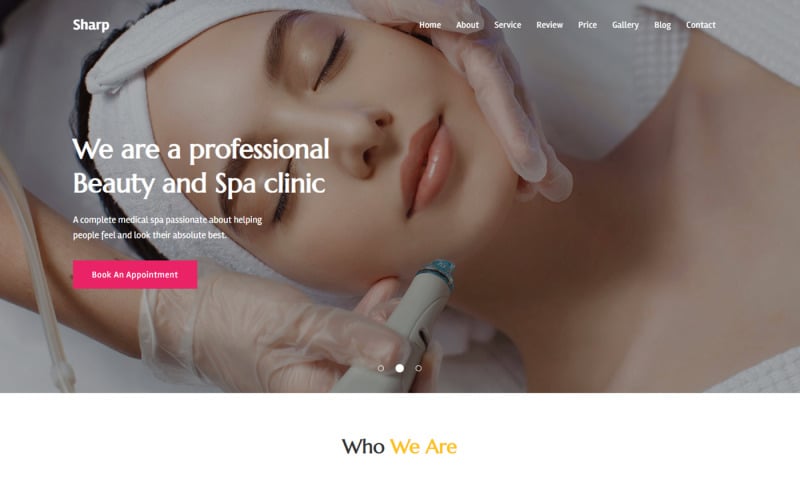 sharp beauty salon amp makeup studio landing page original