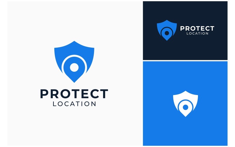 shield location protection logo original