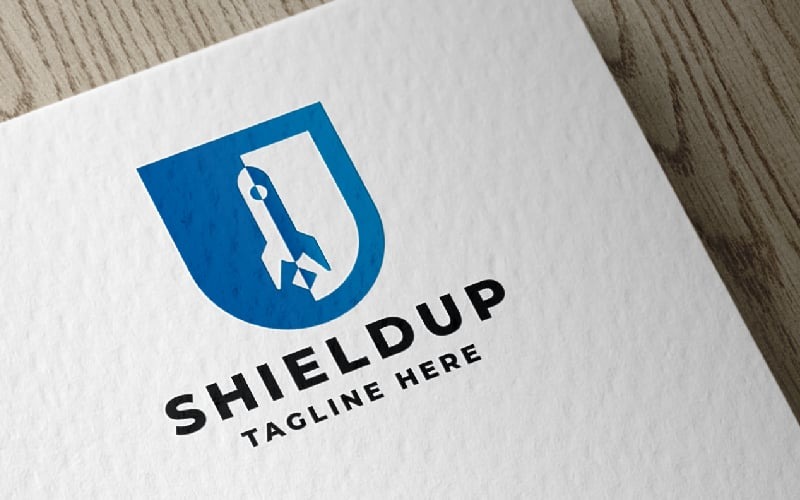 shield up security pro logo template original