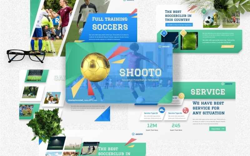 shooto soccer football powerpoint templates original
