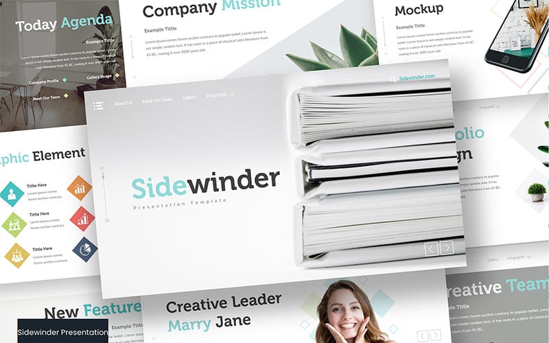 sidewinder powerpoint template original